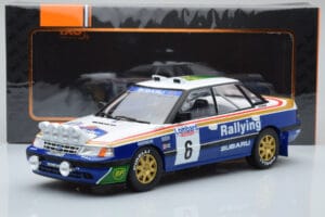 Subaru Legacy RS Night Version #6 M. Alen / I. Kivimaki RAC Rally 1991 IXO 1:18 18RMC080A Метал — снимка 6 от 6