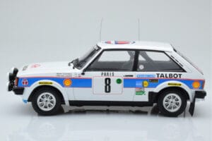 Talbot Sunbeam Lotus Night Version #8 H. Toivonen / P. White Rally Monte Carlo 1981 IXO 1:18 18RMC095B Метал — снимка 3 от 6