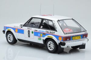 Talbot Sunbeam Lotus Night Version #8 H. Toivonen / P. White Rally Monte Carlo 1981 IXO 1:18 18RMC095B Метал — снимка 5 от 6