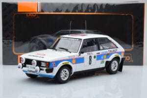 Talbot Sunbeam Lotus Night Version #8 H. Toivonen / P. White Rally Monte Carlo 1981 IXO 1:18 18RMC095B Метал — снимка 6 от 6
