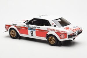 Toyota Celica 2000 GT RA21 #8 H. Mikkola / A. Hertz Lombard RAC Rally 1977 Otto 1:18 OT1044 Смола — снимка 5 от 6