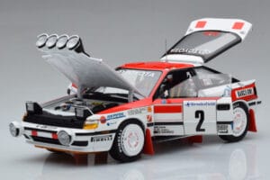 Toyota Celica GT-Four ST165 #2 C. Sainz / L. Moya Winner Rally Monte Carlo 1991 Kyosho 1:18 08961B Метал — снимка 2 от 12