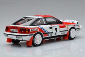 Toyota Celica GT-Four ST165 #2 C. Sainz / L. Moya Winner Rally Monte Carlo 1991 Kyosho 1:18 08961B Метал — снимка 3 от 12