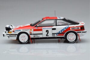 Toyota Celica GT-Four ST165 #2 C. Sainz / L. Moya Winner Rally Monte Carlo 1991 Kyosho 1:18 08961B Метал — снимка 4 от 12