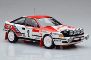 Toyota Celica GT-Four ST165 #2 C. Sainz / L. Moya Winner Rally Monte Carlo 1991 Kyosho 1:18 08961B Метал — снимка 5 от 12