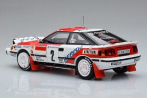 Toyota Celica GT-Four ST165 #2 C. Sainz / L. Moya Winner Rally Monte Carlo 1991 Kyosho 1:18 08961B Метал — снимка 6 от 12