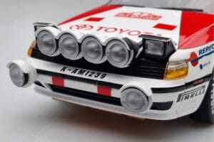 Toyota Celica GT-Four ST165 #2 C. Sainz / L. Moya Winner Rally Monte Carlo 1991 Kyosho 1:18 08961B Метал — снимка 7 от 12