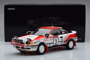 Toyota Celica GT-Four ST165 #3 B. Waldegard / F. Gallagher Winner Safari Rally 1990 Kyosho 1:18 08961A Метал — снимка 12 от 12