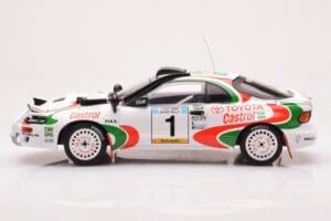 Toyota Celica Turbo 4WD ST185 #1 J. Kankkunen / J. Piironen Safari Rally 1993 IXO 1:18 18RMC150A Метал — снимка 3 от 6