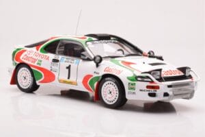 Toyota Celica Turbo 4WD ST185 #1 J. Kankkunen / J. Piironen Safari Rally 1993 IXO 1:18 18RMC150A Метал — снимка 4 от 6