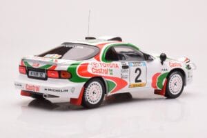 Toyota Celica Turbo 4WD ST185 #2 M. Alén / I. Kivimäki Safari Rally 1993 IXO 1:18 18RMC150B Метал — снимка 2 от 6