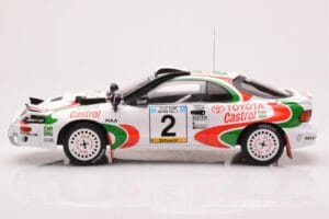 Toyota Celica Turbo 4WD ST185 #2 M. Alén / I. Kivimäki Safari Rally 1993 IXO 1:18 18RMC150B Метал — снимка 3 от 6