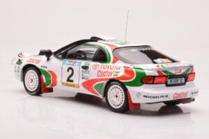 Toyota Celica Turbo 4WD ST185 #2 M. Alén / I. Kivimäki Safari Rally 1993 IXO 1:18 18RMC150B Метал — снимка 5 от 6