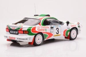Toyota Celica Turbo 4WD ST185 #3 I. Duncan / R. Virtanen Safari Rally 1994 IXO 1:18 18RMC150C Метал — снимка 2 от 6