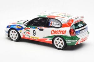 Toyota Corolla WRC #9 D. Auriol / D. Giraudet Rally Catalunya 1998 Otto 1:18 OT1102 Смола — снимка 5 от 6