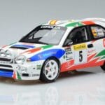 Toyota Corolla WRC #4 C. Sainz / L. Moya Rally Monte Carlo Winner 1998 Otto 1:18 OT395 Смола