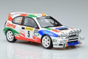 Toyota Corolla WRC #4 C. Sainz / L. Moya Rally Monte Carlo Winner 1998 Otto 1:18 OT395 Смола — снимка 4 от 6