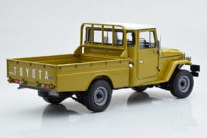 Toyota Land Cruiser 40 4x4 Pickup Маслинен Kyosho 1:18 08958K Метал — снимка 4 от 8