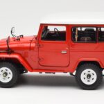 Toyota Land Cruiser FJ40 Van Червен Kyosho 1:18 - image 4 of 8