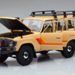 Toyota Land Cruiser 60 Бежов С Допълнителни Части Kyosho 1:18 - image 2 of 12