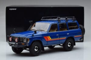 Toyota Land Cruiser 60 Син С Допълнителни Части Kyosho 1:18 08956XBL Метал — снимка 11 от 11