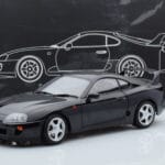 Toyota Supra A80 Черен LCD 1:18 - image 7 of 7
