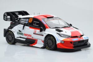 Toyota GR Yaris Rally1 #69 K. Rovanpera / J. Halttunen Rally Croatia 2022 IXO 1:18 18RMC151A Метал — снимка 4 от 6