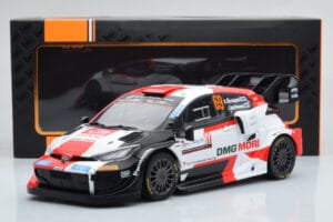 Toyota GR Yaris Rally1 #69 K. Rovanpera / J. Halttunen Rally Croatia 2022 IXO 1:18 18RMC151A Метал — снимка 6 от 6