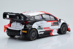 Toyota GR Yaris Rally1 #1 S. Ogier / B. Veillas Rally Monte Carlo 2022 IXO 1:18 18RMC151B Метал — снимка 2 от 6
