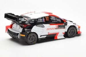 Toyota GR Yaris Rally1 #17 S. Ogier / B. Veillas Rally Monte Carlo 2023 IXO 1:18 18RMC152A Метал — снимка 2 от 6