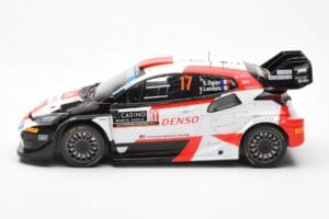 Toyota GR Yaris Rally1 #17 S. Ogier / B. Veillas Rally Monte Carlo 2023 IXO 1:18 18RMC152A Метал — снимка 3 от 6
