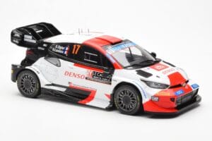 Toyota GR Yaris Rally1 #17 S. Ogier / B. Veillas Rally Monte Carlo 2023 IXO 1:18 18RMC152A Метал — снимка 4 от 6