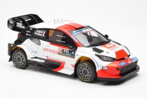 Toyota GR Yaris Rally1 #17 S. Ogier / V. Landais Safari Rally Kenya 2023 IXO 1:18 18RMC173A Метал — снимка 4 от 6