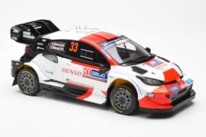 Toyota GR Yaris Rally1 #33 E. Evans / S. Martin Rally Finland 2023 IXO 1:18 18RMC174A Метал — снимка 4 от 6