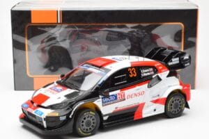Toyota GR Yaris Rally1 #33 E. Evans / S. Martin Rally Finland 2023 IXO 1:18 18RMC174A Метал — снимка 6 от 6