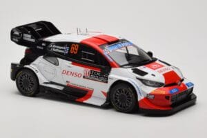 Toyota GR Yaris Rally1 #69 K. Rovanpera / J. Halttunen Rally Monte Carlo World Champion 2023 IXO 1:18 18RMC152B Метал — снимка 4 от 6