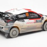 Toyota GR Yaris Rally1 #69 K. Rovanpera / J. Halttunen Safari Rally Kenya 2023 Dirty Version IXO 1:18 - image 2 of 6