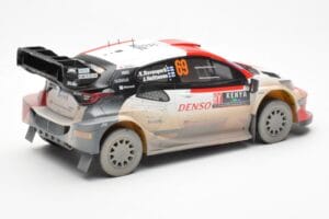 Toyota GR Yaris Rally1 #69 K. Rovanpera / J. Halttunen Safari Rally Kenya 2023 Dirty Version IXO 1:18 18RMC173B Метал — снимка 2 от 6