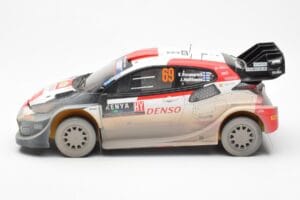 Toyota GR Yaris Rally1 #69 K. Rovanpera / J. Halttunen Safari Rally Kenya 2023 Dirty Version IXO 1:18 18RMC173B Метал — снимка 3 от 6