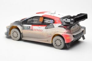 Toyota GR Yaris Rally1 #69 K. Rovanpera / J. Halttunen Safari Rally Kenya 2023 Dirty Version IXO 1:18 18RMC173B Метал — снимка 5 от 6