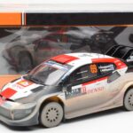 Toyota GR Yaris Rally1 #69 K. Rovanpera / J. Halttunen Safari Rally Kenya 2023 Dirty Version IXO 1:18 - image 6 of 6