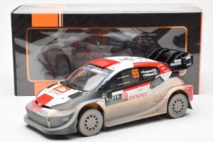 Toyota GR Yaris Rally1 #69 K. Rovanpera / J. Halttunen Safari Rally Kenya 2023 Dirty Version IXO 1:18 18RMC173B Метал — снимка 6 от 6