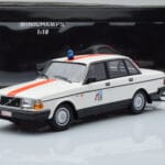 Volvo 240 GL Полиция Белгия Minichamps 1:18 - image 6 of 6