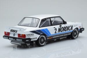 Volvo 240 Turbo Nordica #2 U. Granberg / T. Lindstrom ETCC Brno 1986 IXO 1:18 18RMC088 Метал — снимка 2 от 6