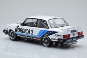 Volvo 240 Turbo Nordica #2 U. Granberg / T. Lindstrom ETCC Brno 1986 IXO 1:18 18RMC088 Метал — снимка 5 от 6