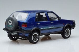 Volkswagen Golf Country Mk2 Синьо Otto 1:18 OT973 Смола — снимка 2 от 6