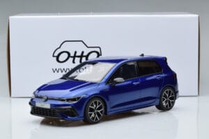 Volkswagen Golf Mk8 R Син Otto 1:18 OT413 Смола — снимка 6 от 6