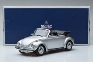 Volkswagen Beetle 1303 Кабриолет Сребрист Norev 1:18 188530 Метал — снимка 6 от 6