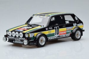 Volkswagen LT35 + Golf 1 GTI Group 2 Black Otto 1:18 OT353 Смола — снимка 5 от 6