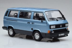 Volkswagen T3 Multivan Синьо Norev 1:18 188544 Метал — снимка 4 от 6